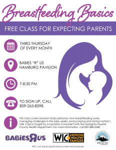 Breastfeeding Basics Class @ Babies 'R Us | Lexington | Kentucky | United States