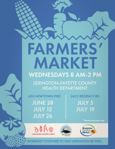 Farmers' Market @ Lexington-Fayette County Health Department South | Lexington | Kentucky | United States