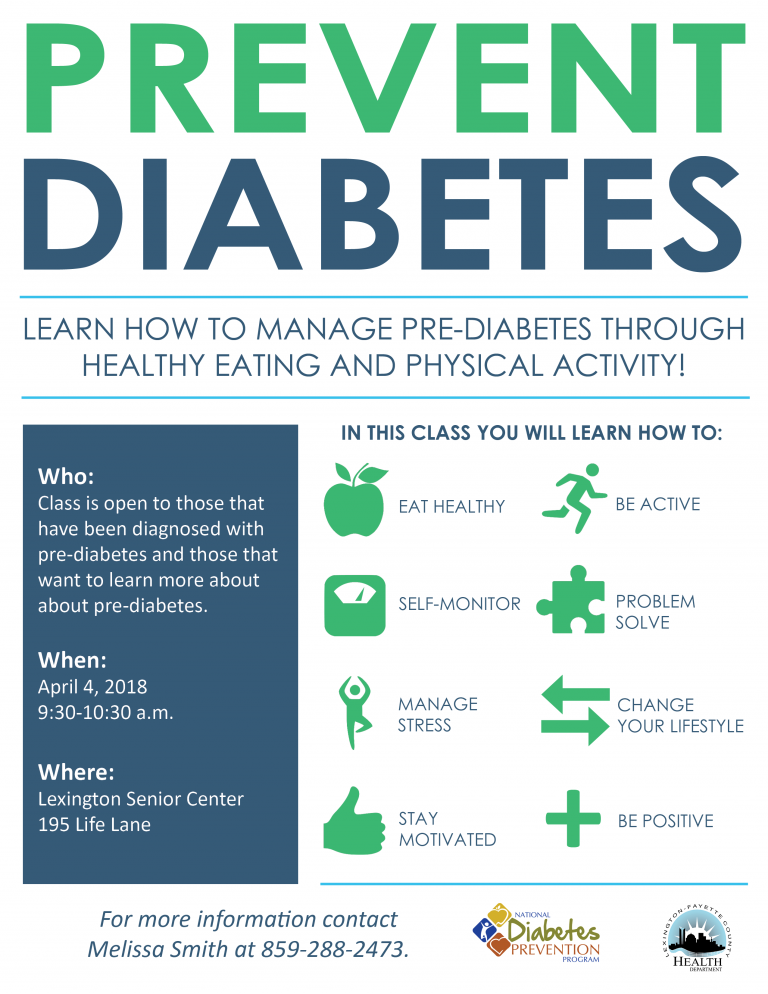 Prevent Diabetes Lexington Fayette County Health Department