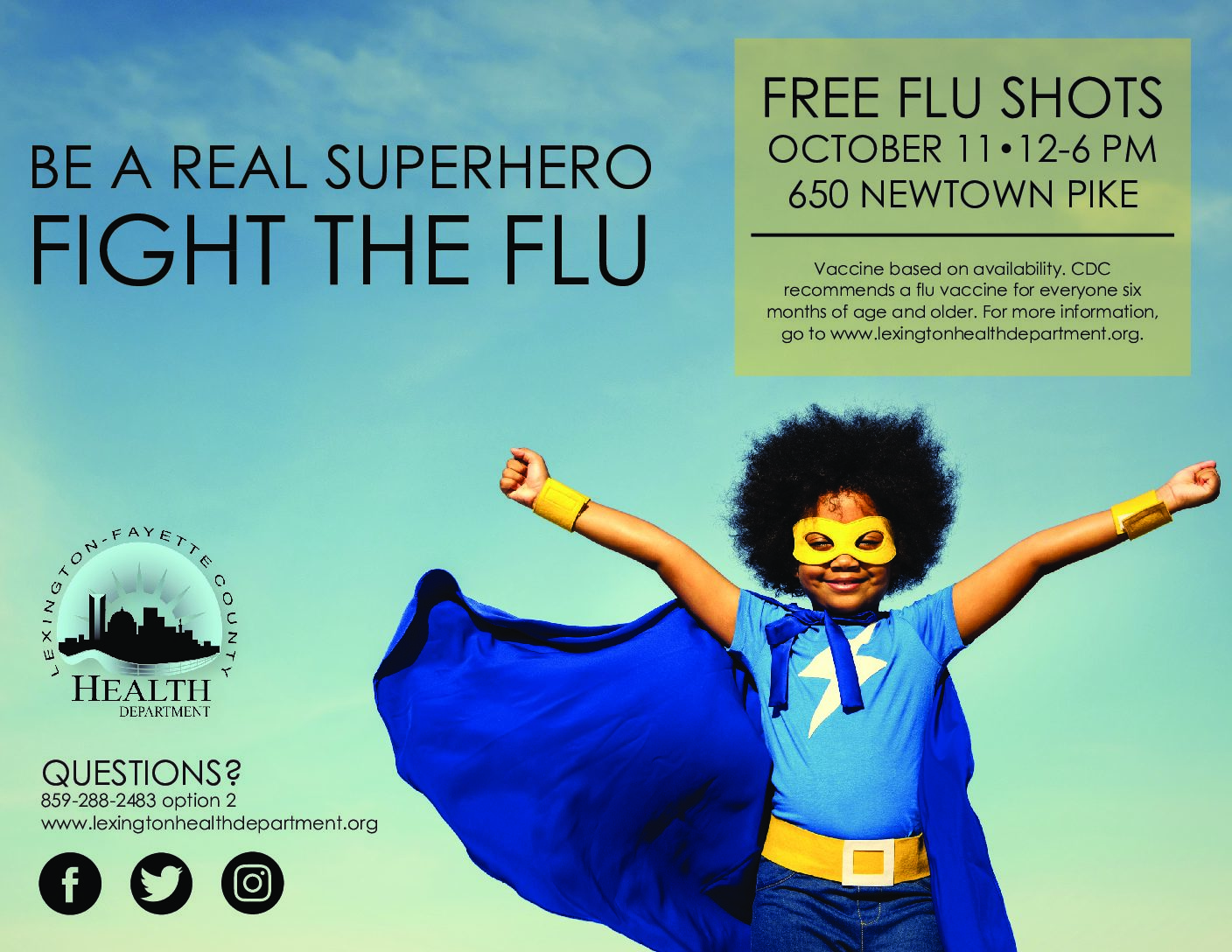 Annual free flu shot event returns Oct. 11, 2018