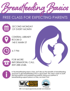 Breastfeeding Basics Class @ Lexington Public Library | Lexington | Kentucky | United States