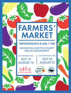 Community Farmers' Market @ Lexington-Fayette County Health Department (South) | Lexington | Kentucky | United States