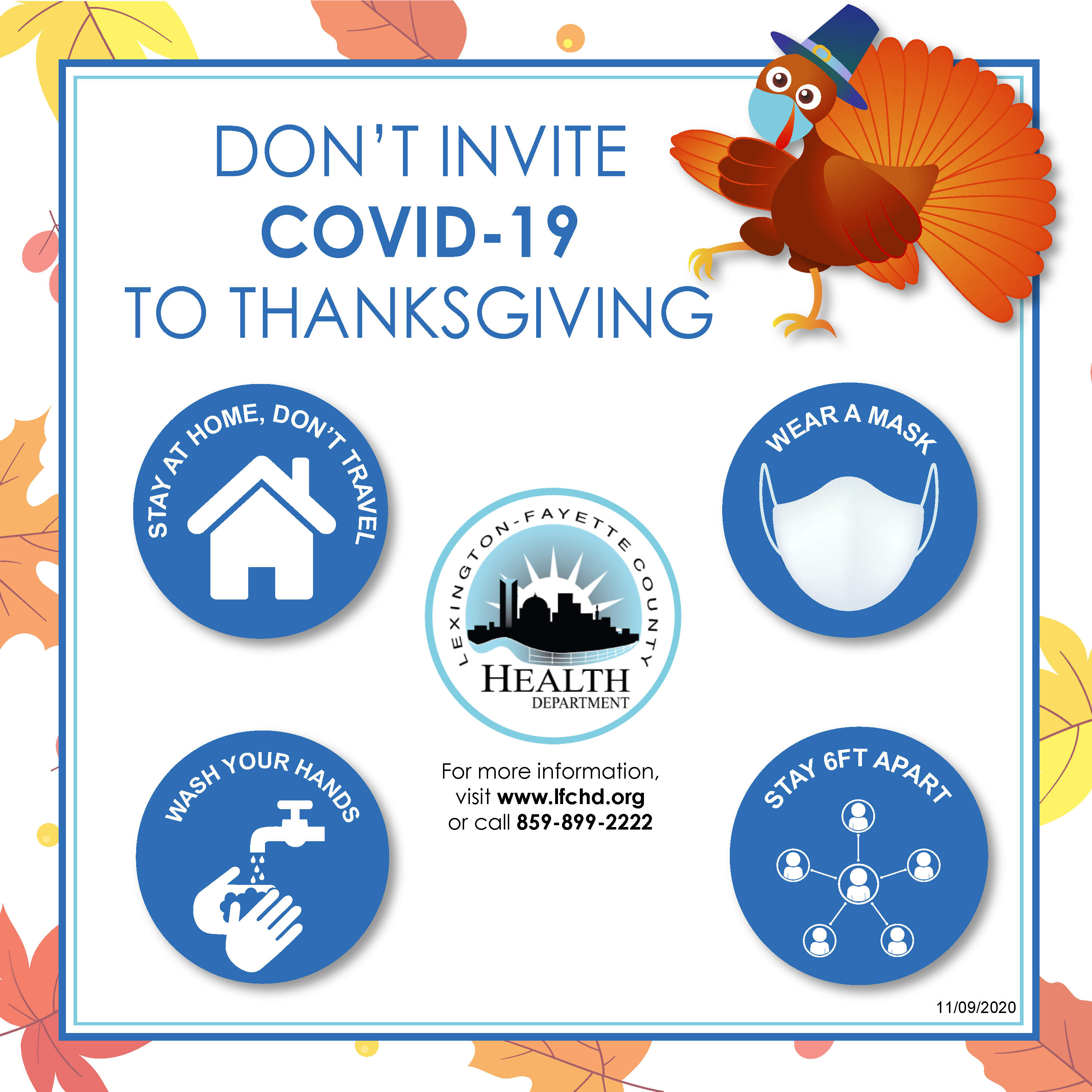 COVID-19 safety tips for Thanksgiving