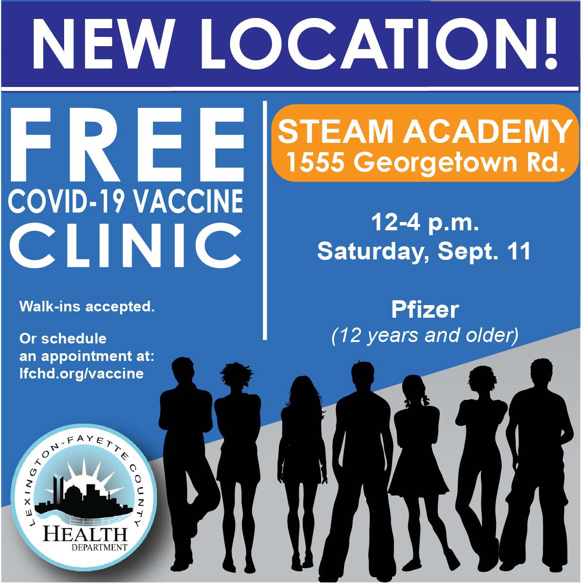 Special COVID-19 vaccination clinic scheduled for Sept. 11