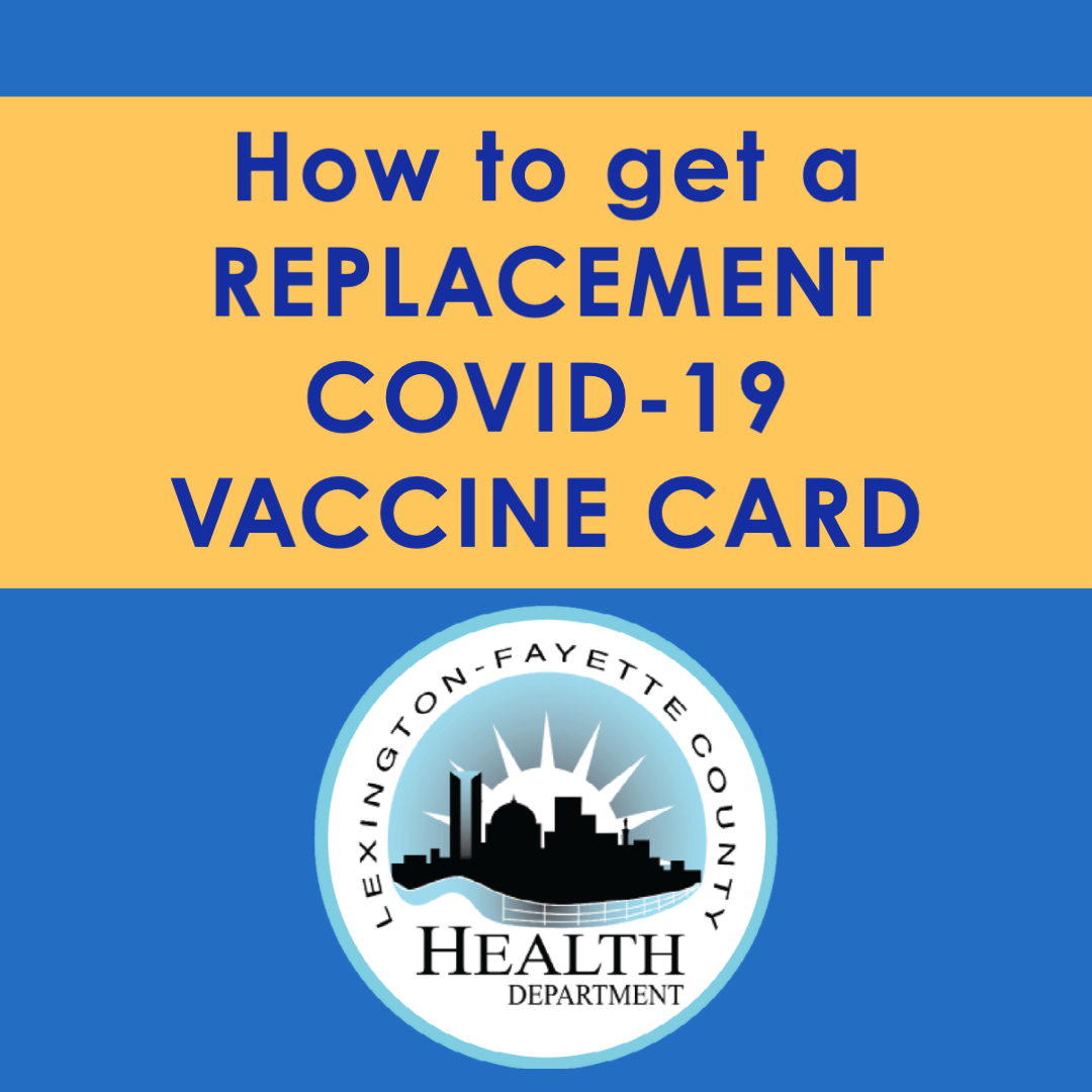 How to Get a Replacement COVID-19 Vaccine Card