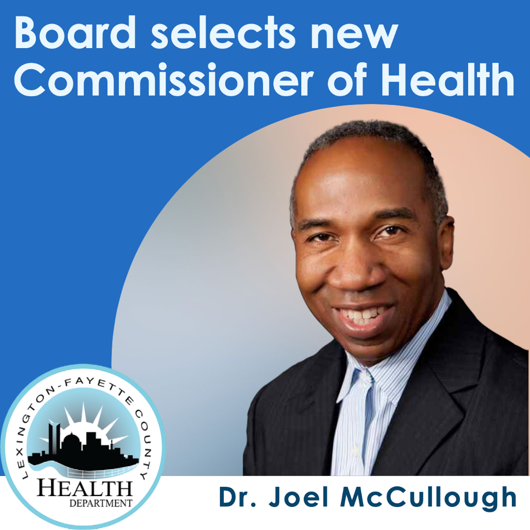 Dr. Joel McCullough to serve as new Commissioner of Health