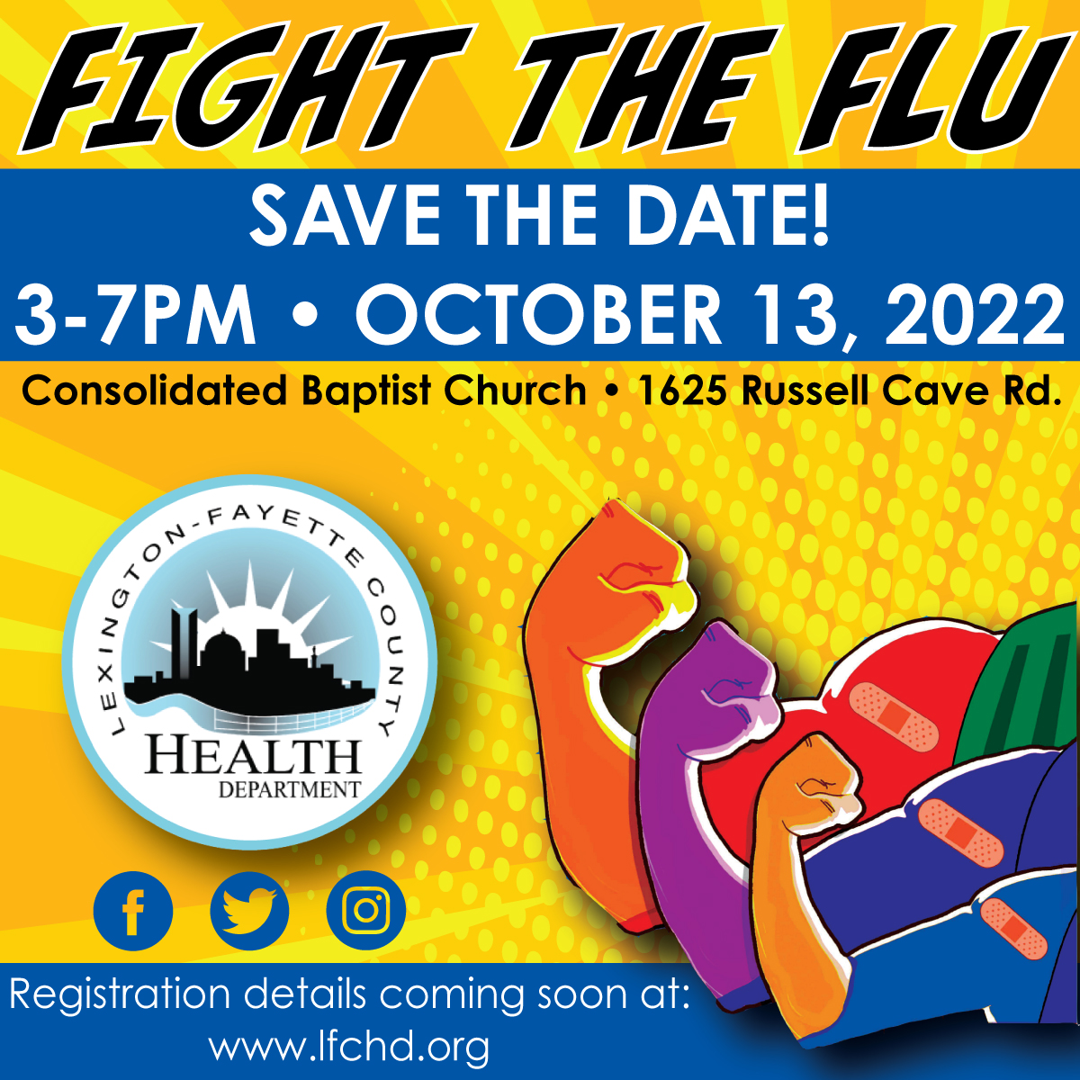 Save the date: 2022 Free Flu Shot Clinic to be held Oct. 13