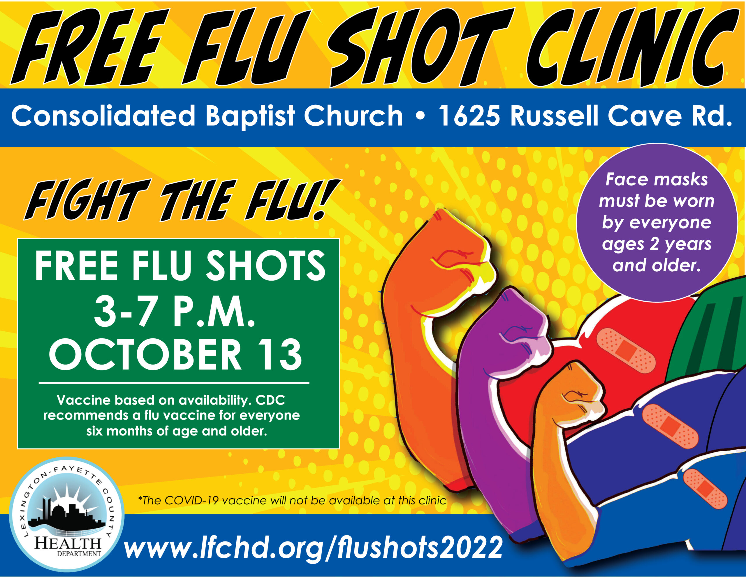 2022 LFCHD Free Flu Shot Clinic