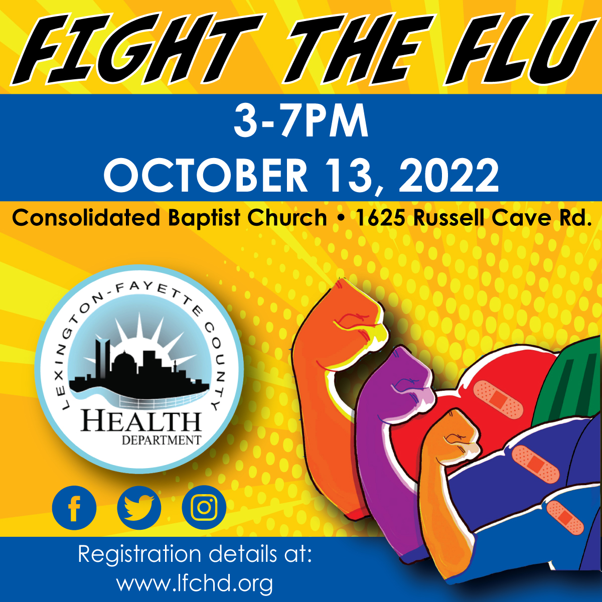 2022 LFCHD Free Flu Shot Clinic scheduled for Oct. 13