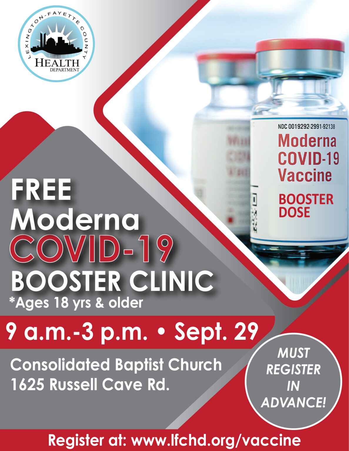LFCHD to offer COVID19 boosters at special clinics