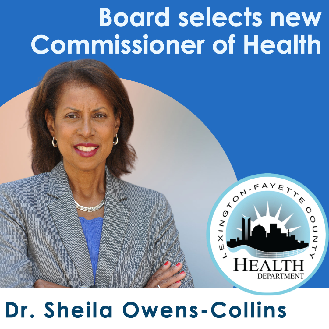 Board selects new Commissioner of Health