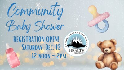 Community Baby Shower - Registration Now Open